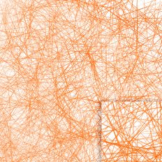 Orange abstract line printable background