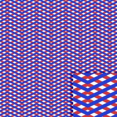 Patriotic Chevron Printable Pattern