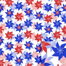 Patriotic Pinwheel Printable Pattern