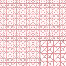 Salmon Mid Century Screen Printable pattern