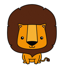  Cute Baby Lion svg layered file