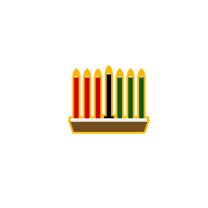 Happy Kwanzaa candles SVG, Kwanzaa, multi layered design, Kwanzaa candelabra