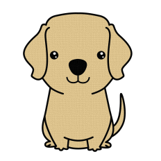  Cute Labrador svg layered file