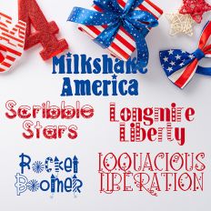 Lady Liberty Font Bundle