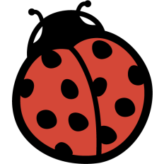 simple ladybug