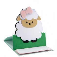 Lamb Easel Card