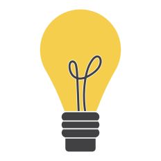 Light bulb clipart