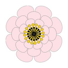 Large Paper Flower For Party Backdrops