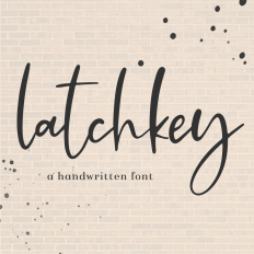 Latchkey Script Font