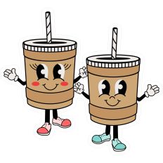 Lattes Hey Sugar Happy Valentine’s Day - Print and Cut