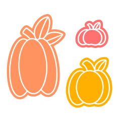 Layered Fall Pumpkins