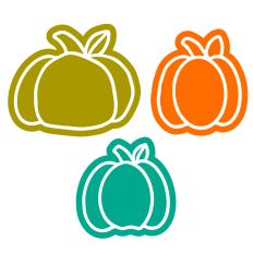 Layered Fall Pumpkins