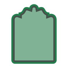 Layered Cardmaking Shape