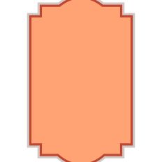 Layered Cardmaking Shape