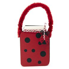 Ladybug Mason Jar