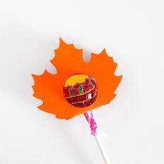 Maple leaf candy holder - Thanksgiving