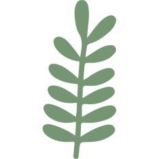 green leaf decor