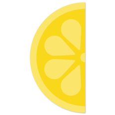 Lemon Half, Sliced Lemon Wedge