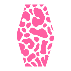 Leopard Print Motel Keychain SVG | Motel Keychain Design