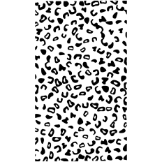 Leopard Print and Cut Pattern Wild Safari Animal Skin SVG