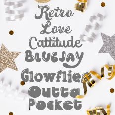 Let It Shine Font Bundle