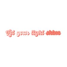 Let your light shine
