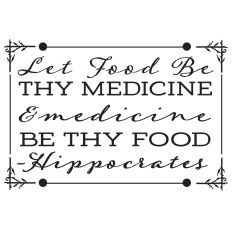 Let Food Be the Medicine 