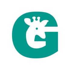 Modern Alphabet - Letter G is for giraffe