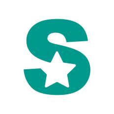 Modern Alphabet - Letter S is for star