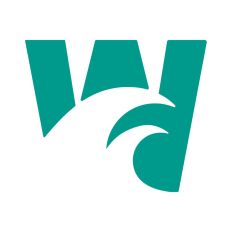 Modern Alphabet - Letter W is for wave