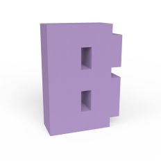 Pixel 3D Letter B