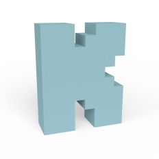 Pixel 3D Letter K
