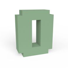 Pixel 3D Letter O