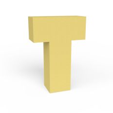 Pixel 3D Letter T