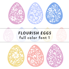 Flourish Eggs Full Color