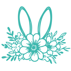 Floral Bunny Ears