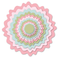 Nested Spring Wavy Labels
