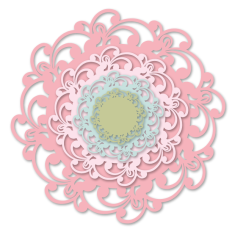 Nested Spring Flourish Labels