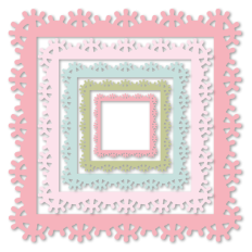 Nested Spring Lace Frames 1