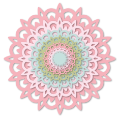 Nested Spring Sunbursts