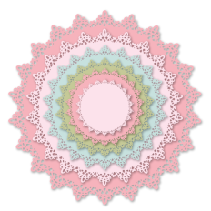 Nested Spring Lace Circles