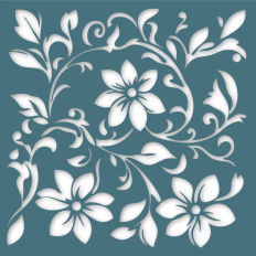 Floral Flourish Pattern