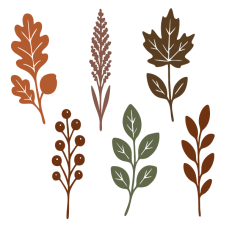 Autumn Floral Picks