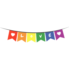 lgbt banner love
