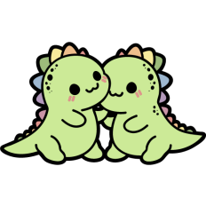 lgbtq dinosaur couple