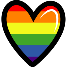 rainbow heart