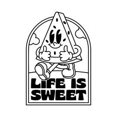 Watermelon SVG | Summer SVG | Retro SVG
