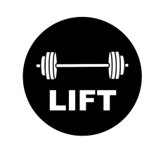 Lift Icon for Strength Training & Fitness Enthusiasts