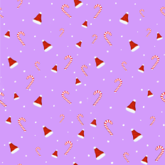 Candy cane pattern - purple