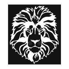 Lion Face, Negative Space
